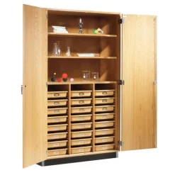 Access Tote Tray & Shelf Storage Cabinet