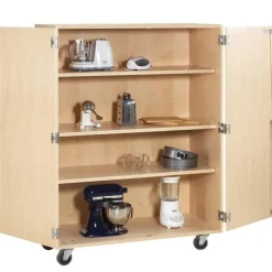 Access Wood Mobile Storage Cabinet