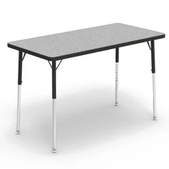 Activity Table and Chair Package - 4000 Series Activity Table & Four 9000 Series Stack Chairs (18'' H - 5th-Adult)
