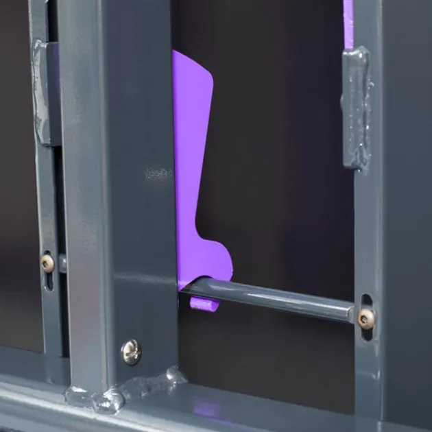 ADA Fold & Roll Booth w/ Low Partition & Extendable Lift