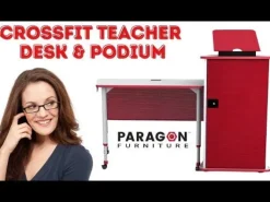 A & D Crossfit School Teacher Desk