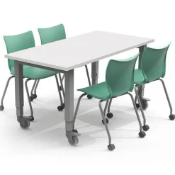 Adjustable Dry Erase Top Planner Studio Tables