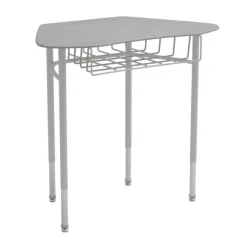 Adjustable Hard Plastic Hexagon Desks