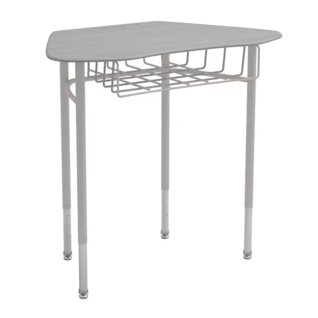 Adjustable Hard Plastic Hexagon Desks