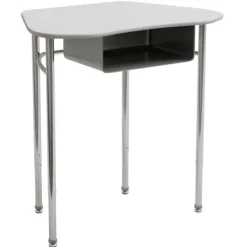 Adjustable Hard Plastic Octagon Desks