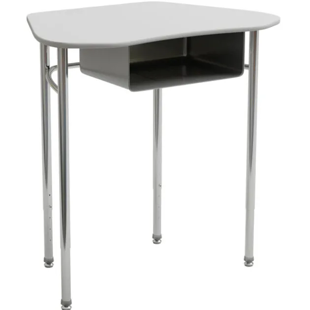 Adjustable Hard Plastic Octagon Desks