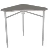 Adjustable Hard Plastic Tri-Cornered Desks