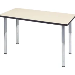 Adjustable-Height ADA-Compliant Activity Table with Galaxy Legs - 20" x 36" Rectangle