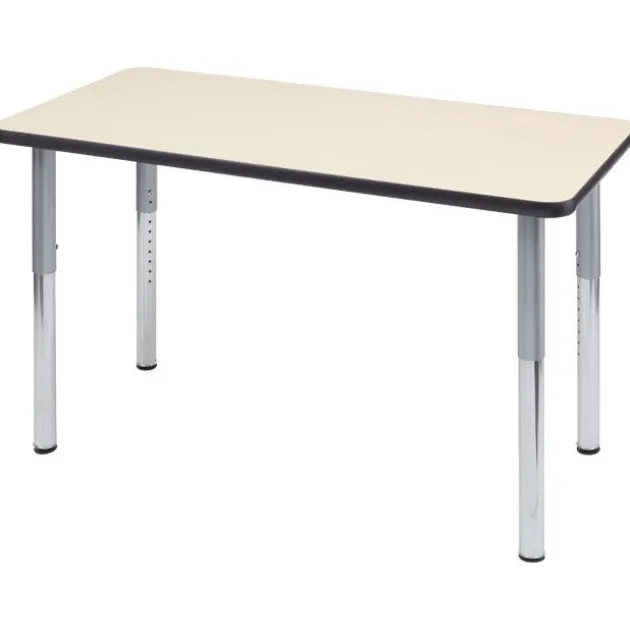 Adjustable-Height ADA-Compliant Activity Table with Galaxy Legs - 20" x 36" Rectangle
