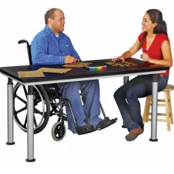 Adjustable Height Art Tables