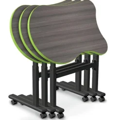 Adjustable Height Flipper Desks