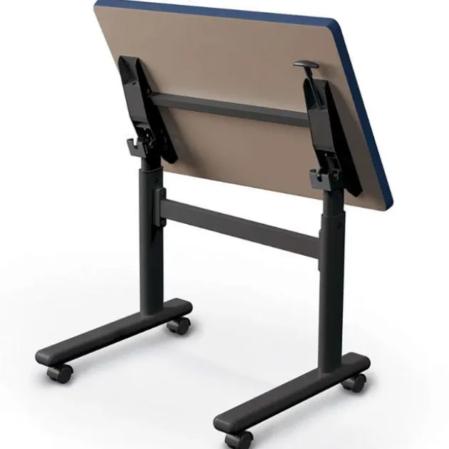 Adjustable Height Flipper Desks