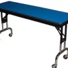 Adjustable Height Folding Mobile Tables
