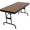 Adjustable Height Folding Tables