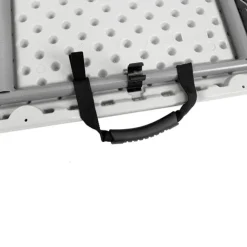 Adjustable Height Fold In Half Plastic Folding Table - 24