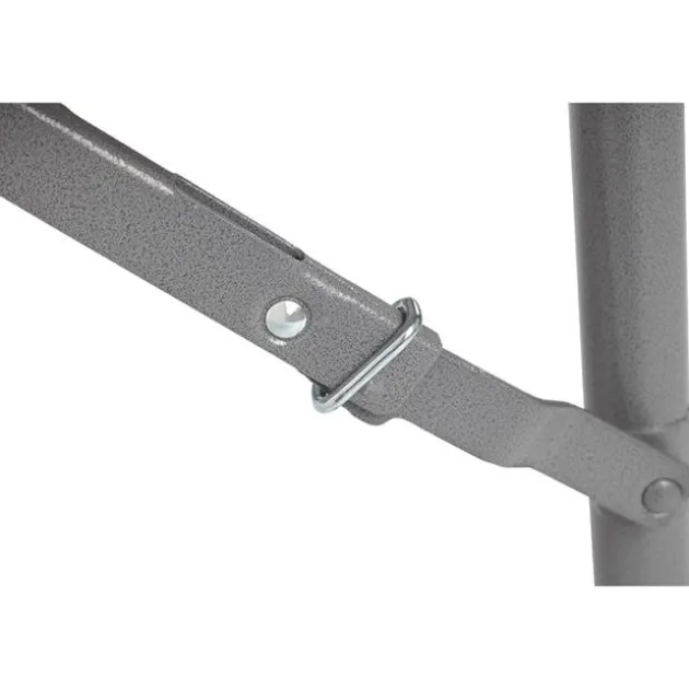 Adjustable Height Fold In Half Plastic Folding Table - 24"D x 48"L x 22"-35"H