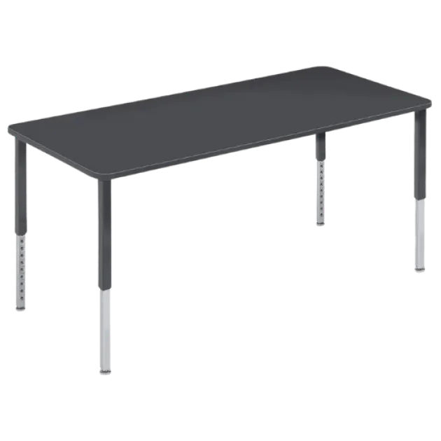 Adjustable Height Laminate Science Lab Table (24'' x 72'')