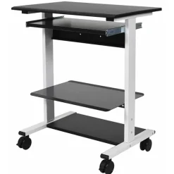 Adjustable 3-Shelf Stand Up Workstation
