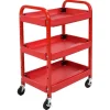 Adjustable 3-Shelf Utility Cart