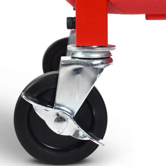 Adjustable 3-Shelf Utility Cart
