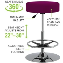 Adjustable Swivel Stool