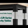 Aero-Lift Tables with Epoxy Top
