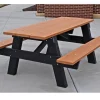A Frame ADA Outdoor Picnic Table