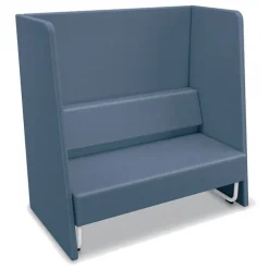 Akt High Back Loveseat Soft Seating Privacy Package