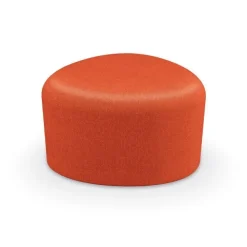 Akt High Back Loveseat Soft Seating and Ottoman Privacy Package