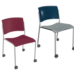 Akt 4-Leg Caster Chairs