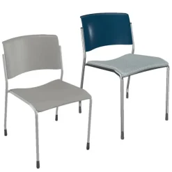 Akt 4-Leg Chairs w/ Glides