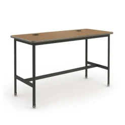 All Welded Chargebar Powered Standing Height Tables