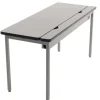 All-Welded Flip-Top Computer Tables