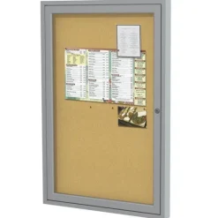 Aluminum Frame Indoor Enclosed Bulletin Boards