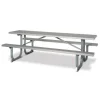 Aluminum & Steel Extra Heavy-Duty Picnic Table