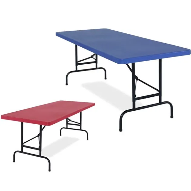 American Colors Adjustable Height Plastic Folding Tables