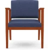 Amherst Wood Series Oversized Guest Chairs