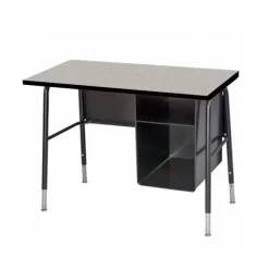 Aptitude Jr. Executive Student Desk- Laminate Top w/ Sprayed Edge