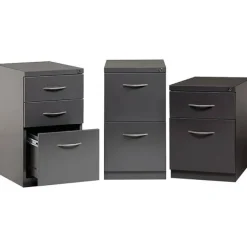 Arch Pull Mobile Pedestal File Cabinets