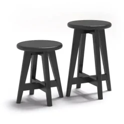 Artisan Wood X-Base Stools