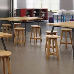 Artisan Wood X-Base Stools