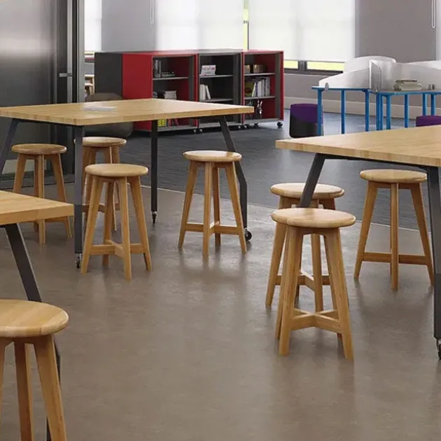 Artisan Wood X-Base Stools