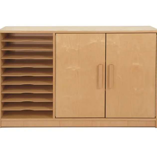 Art Paper Storage Cabinet