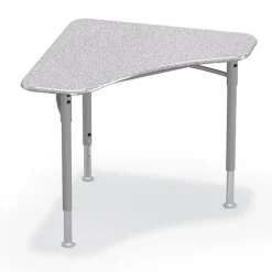 Astute Flex Boomerang Hard Plastic Collaborative Student Desks, 2-Pack
