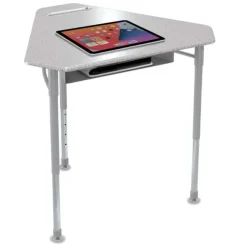Astute Monroe Hard Plastic Collaborative 2-Pack Student Desks