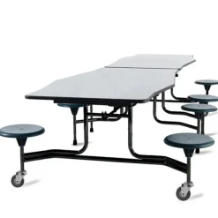 Avant Series ADA Cafeteria Tables w/8 round Stools