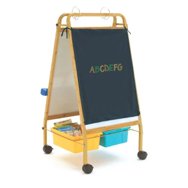 Bamboo Early Learning Station w/ Vibrant Tub Combo