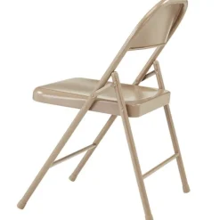 Basics All Steel Folding Chairs (4 Pack)