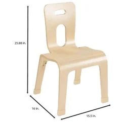 Bentwood Chair Set of 2 (14'' H - K-2nd)