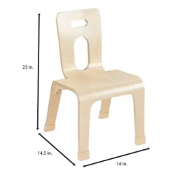 Bentwood Chair Set of 2 (12'' H - Pre - K)